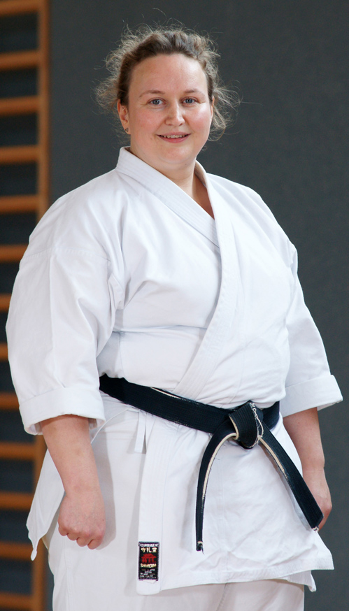 Karatetrainer Gisela Stumpf